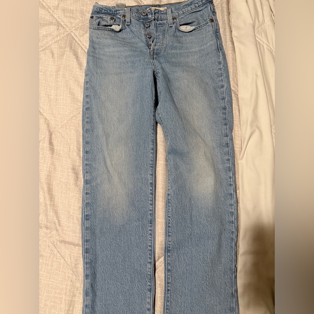 Levi's Light Blue Women's Straight-Leg Jeans